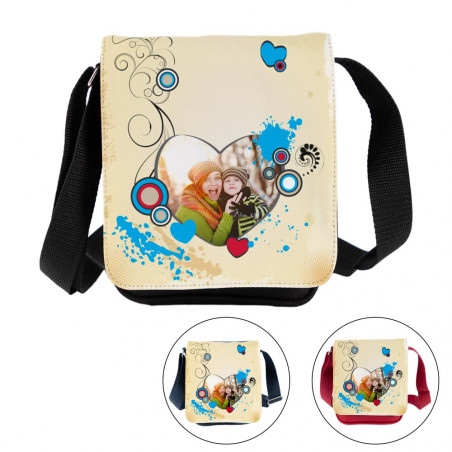 Modello cuore personalizzato Besace Modello cuore personalizzato Besace