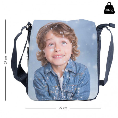 Dimensione della borsa blu personalizzata Dimensione della borsa blu personalizzata