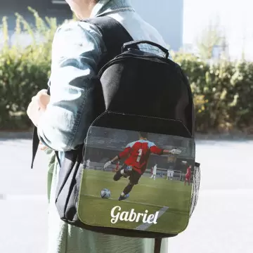 Foto su misura dello zaino nero