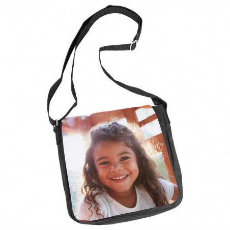 Borsa fotografica nera personalizzabile Borsa fotografica nera personalizzabile