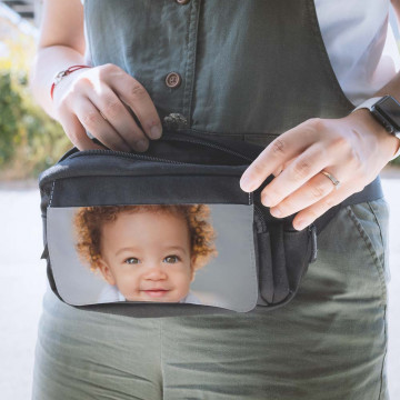 Borsa con cintura  personalizzata con foto