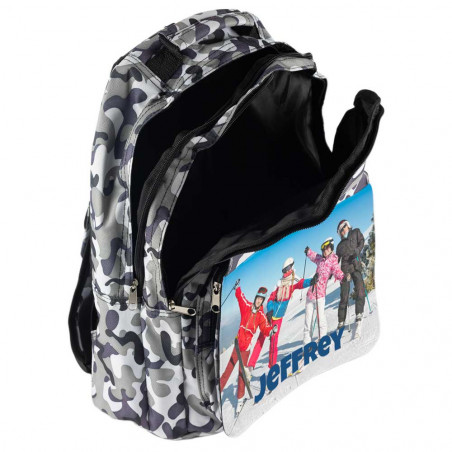 Zaino camouflage personalizzabile