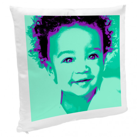 Personalizzabile Pop Cuscino d'arte con stampa fotografica colorata Personalizzabile Pop Cuscino d'arte con stampa fotografica colorata