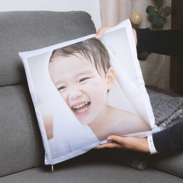 Fodera per cuscino personalizzata con foto