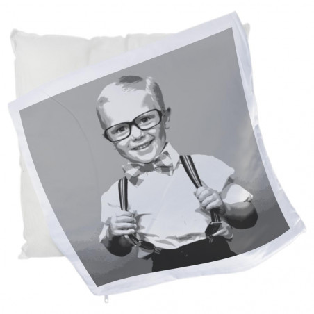 Copripiumino bianco con foto pop art