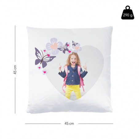 Dimensione del cuscino farfalla cuore Dimensione del cuscino farfalla cuore