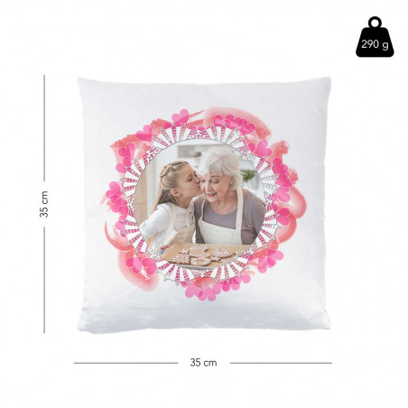 Dimensione del cuscino design rotondo e cuore Dimensione del cuscino design rotondo e cuore