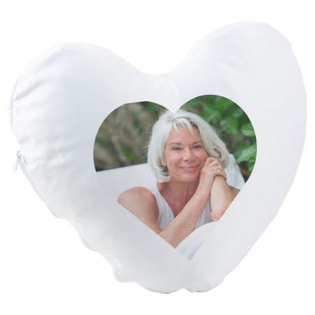 Cuscino a forma di cuore personalizzato Cuscino a forma di cuore personalizzato