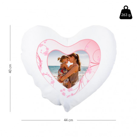 Dimensioni del design originale cuscino cuore Dimensioni del design originale cuscino cuore