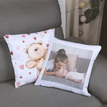 Cuscino orsetto personalizzato con foto