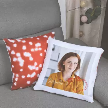 Cuscino personalizzato con cuori