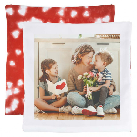 Cuscino stampato a cuore singolo Cuscino stampato a cuore singolo