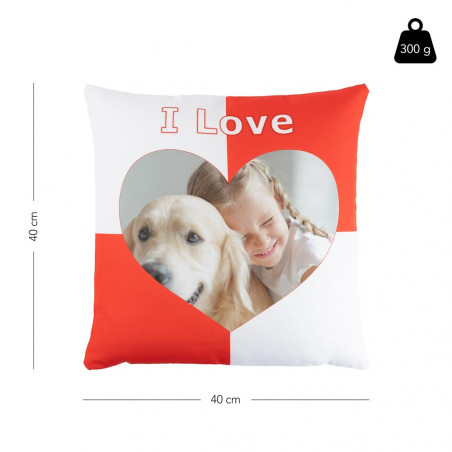 Taglia di cuscino che amo Taglia di cuscino che amo