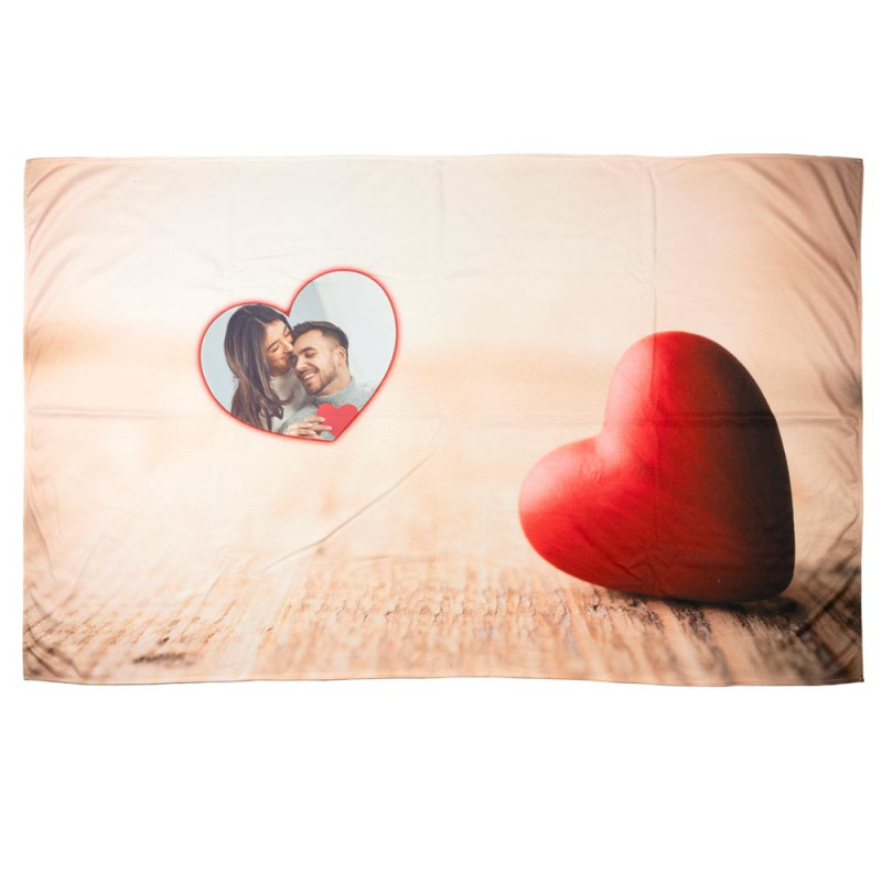 Foto del cuore polare plaid