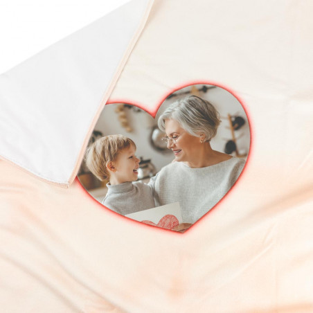 Foto del cuore polare plaid