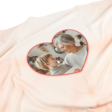 Foto del cuore polare plaid