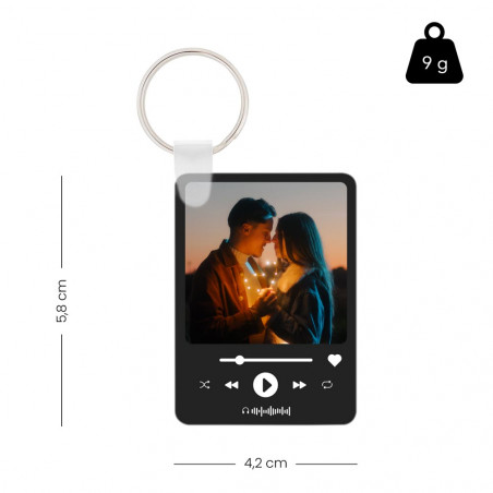 Spotify portachiavi personalizzato Spotify portachiavi personalizzato