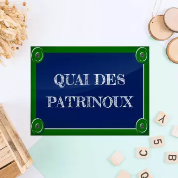 Segnale stradale parigino personalizzato |Idea di decorazione