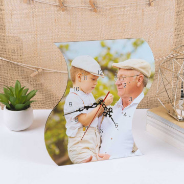 Orologio a bandiera personalizzabile con foto