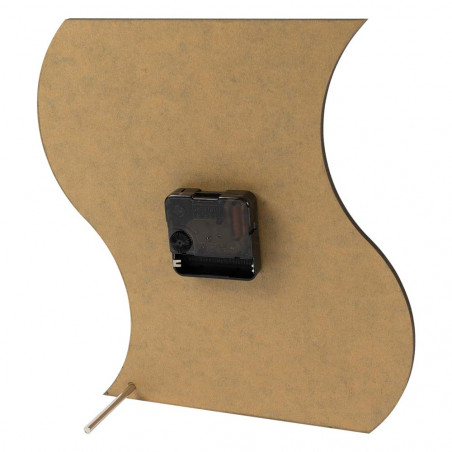 Retro dell'orologio a forma di bandiera Retro dell'orologio a forma di bandiera