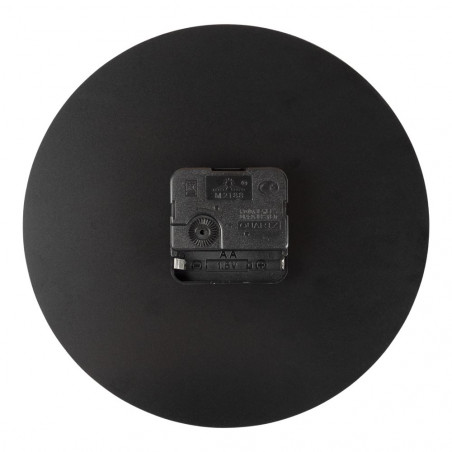 Retro dell'orologio rotondo in legno Retro dell'orologio rotondo in legno