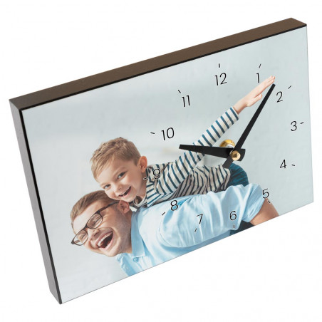 Orologio rettangolare spesso personalizzato Orologio rettangolare spesso personalizzato