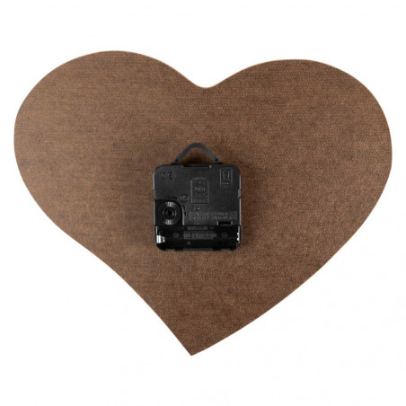 Orologio a forma di cuore personalizzato Orologio a forma di cuore personalizzato