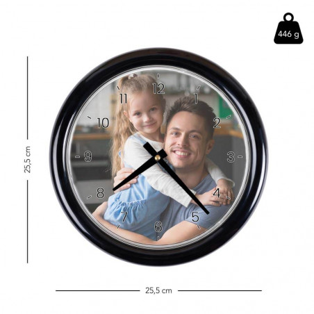 Dimensione dell'orologio rotondo Dimensione dell'orologio rotondo