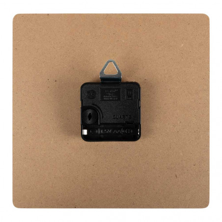 Retro dell'orologio quadrato Retro dell'orologio quadrato