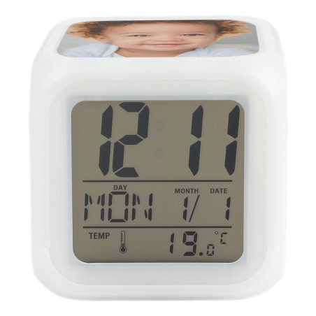 Orologio sveglia personalizzabile Orologio sveglia personalizzabile