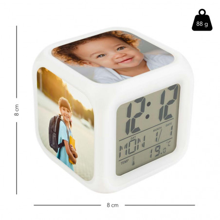 Dimensione dell'orologio sveglia Dimensione dell'orologio sveglia