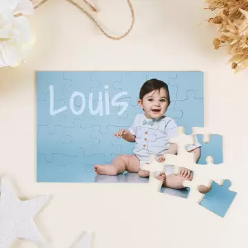 Puzzle per bambini personalizzato |Puzzle fotografico da 24 pezzi
