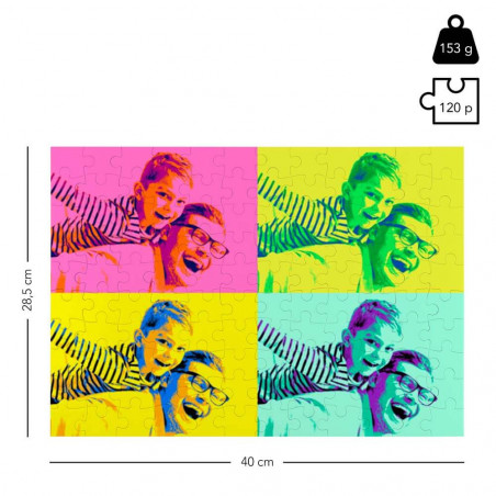 PopArt Puzzle 120 pezzi PopArt Puzzle 120 pezzi