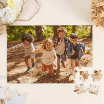 Puzzle A4 da 70 pezzi da personalizzare |Puzzle con foto