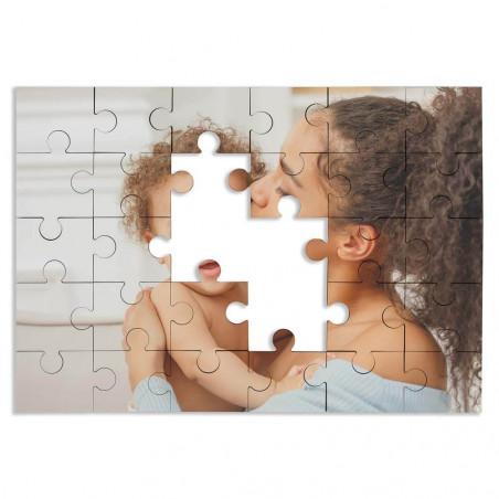Piccolo puzzle in legno 30 pz Piccolo puzzle in legno 30 pz
