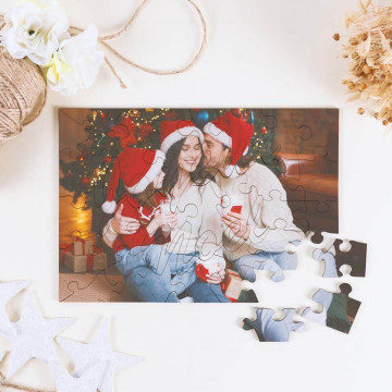 Personalizzato foto puzzle di Natale
