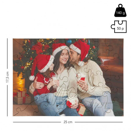 Puzzle natalizio personalizzato Puzzle natalizio personalizzato