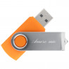 Chiave USB arancione personalizzata