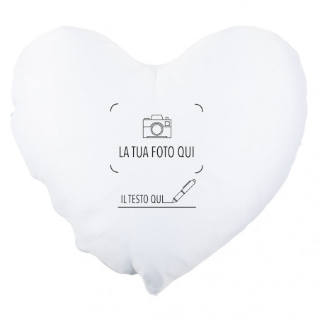 Cuscino con foto da stampare Cuscino con foto da stampare