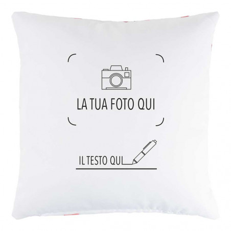 Cuscino Teddy originale con foto Cuscino Teddy originale con foto
