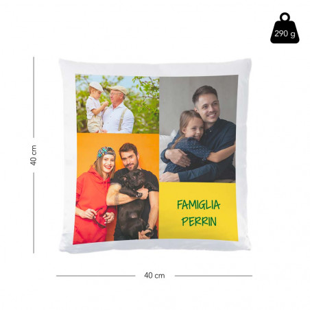 Dimensioni del cuscino coprispalla mele foto