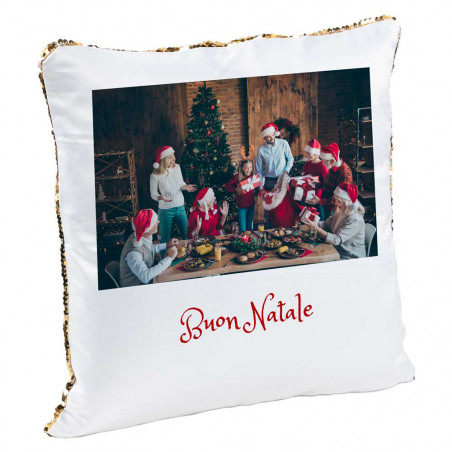 Cuscino scintillante in oro personalizzato Cuscino scintillante in oro personalizzato