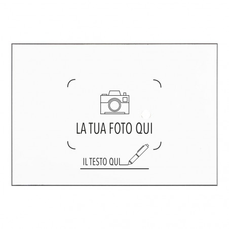 Orologio rettangolare da personalizzare Orologio rettangolare da personalizzare