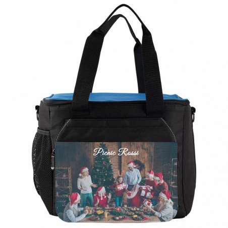 Borsa isolata in tessuto con foto Borsa isolata in tessuto con foto