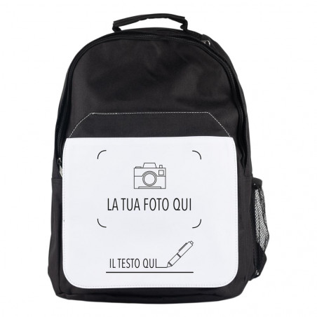 Zaino per personalizzare con una foto Zaino per personalizzare con una foto