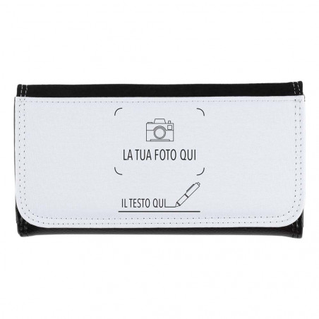 Portafoglio nero grande