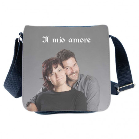 Blu personalizzato besace