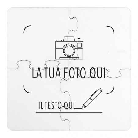 Sottobicchiere puzzle fotografico Sottobicchiere puzzle fotografico
