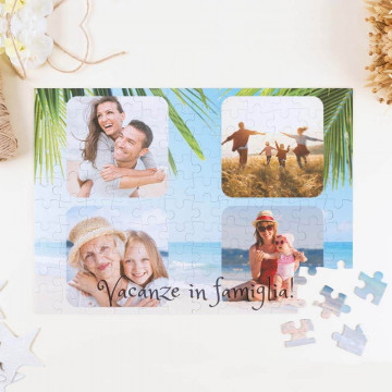 Puzzle personalizzato con collage foto