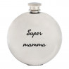 Flask in acciaio tondo inciso